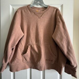 Carhartt Woman’s Tan Crewneck Sweat Shirt